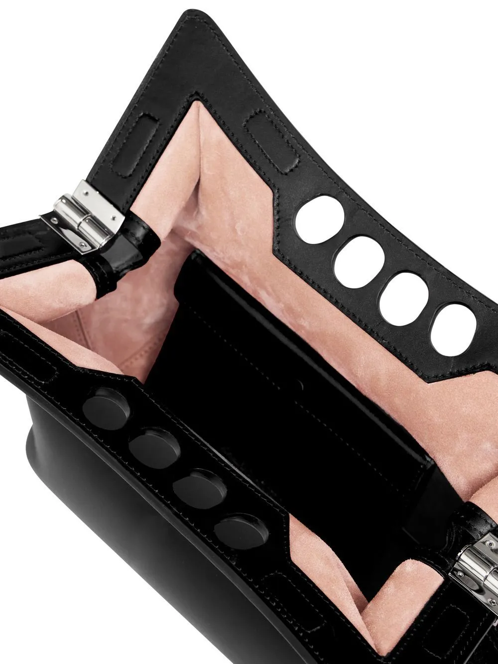 Alexander McQueen    Alexander Mc Queen The Small Peak Leather Shoulder Bag