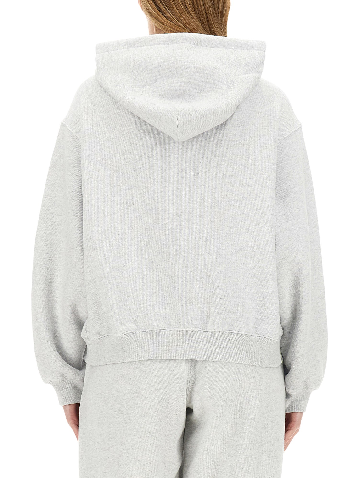 ALEXANDERWANG.T    COTTON SWEATSHIRT WITH LOGO