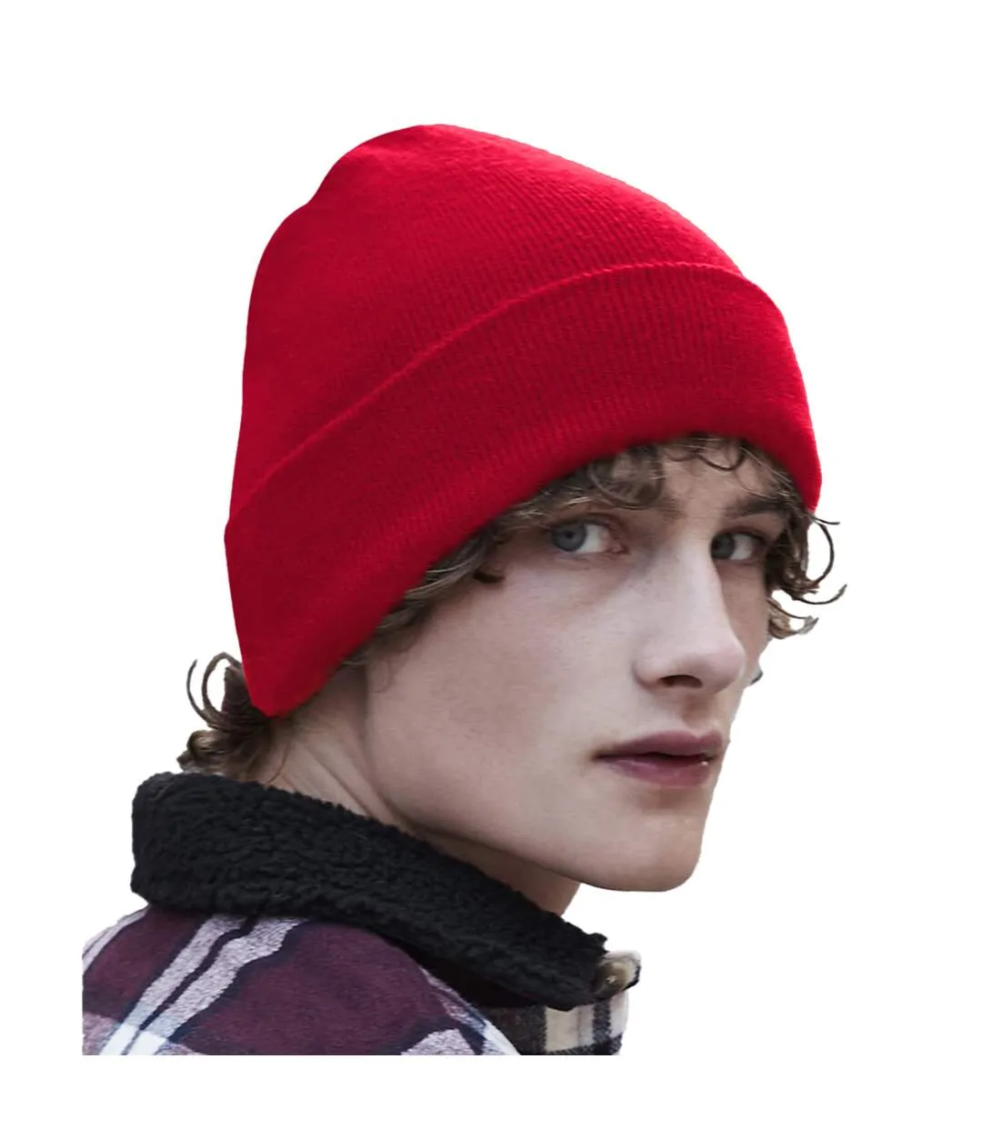 Beechfield Original Recycled Cuffed Beanie (Classic Red) - UTRW8364