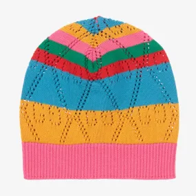 Cotton Knit GG Logo Hat