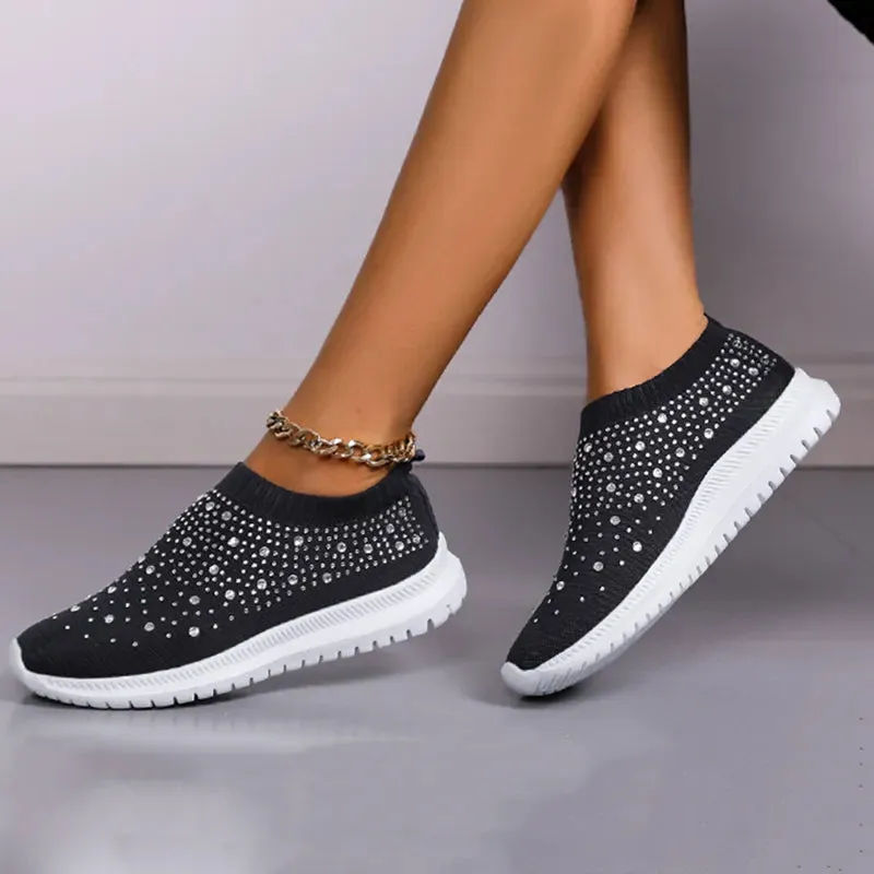 Crystal Breathable Mesh Sneaker