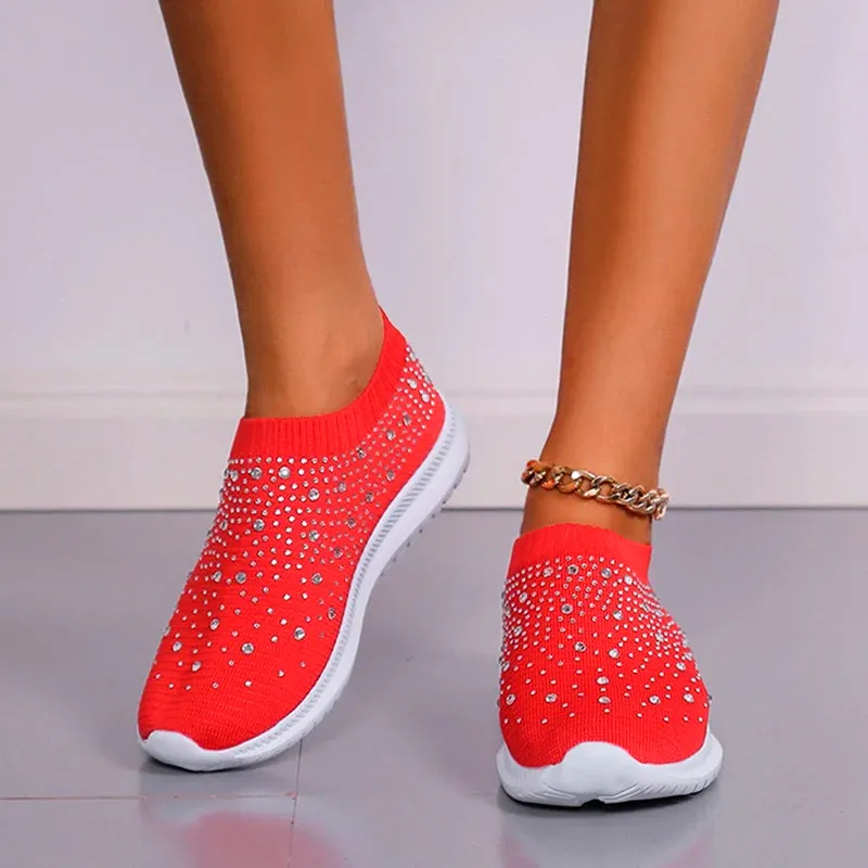 Crystal Breathable Mesh Sneaker