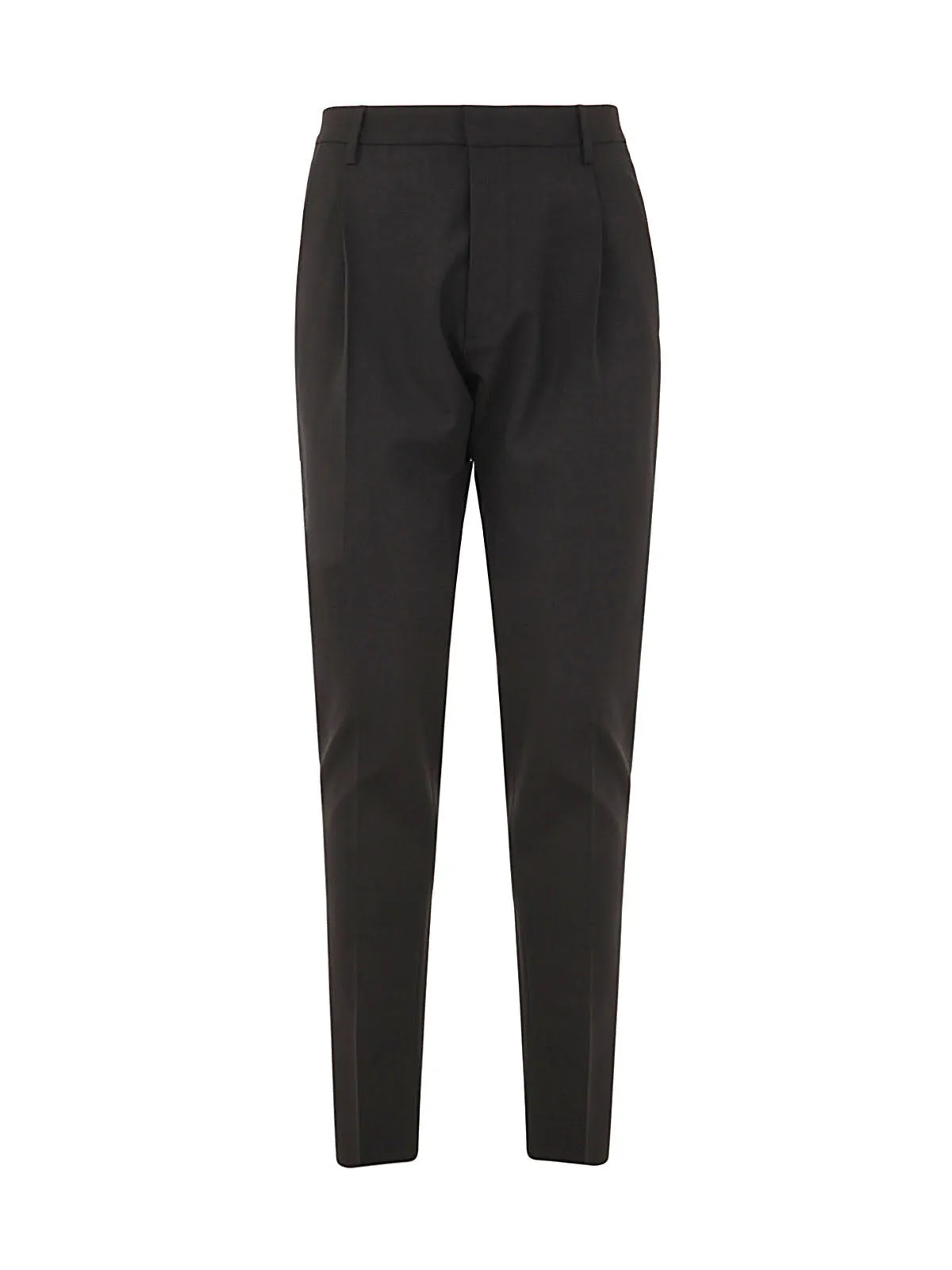 Dsquared2 Logo Patch Slim-Cut Cropped Pants