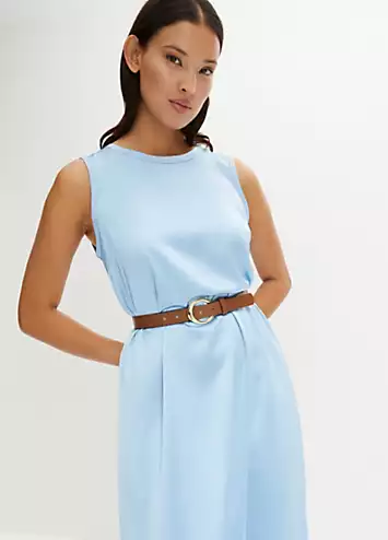 Faux Leather Buckle Belt by bonprix | Look Again