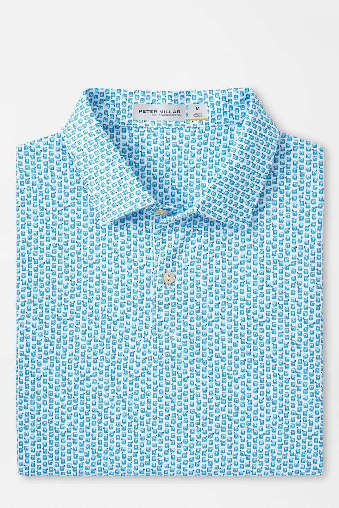 FEATHERWEIGHT GOLF ON ROCKS POLO