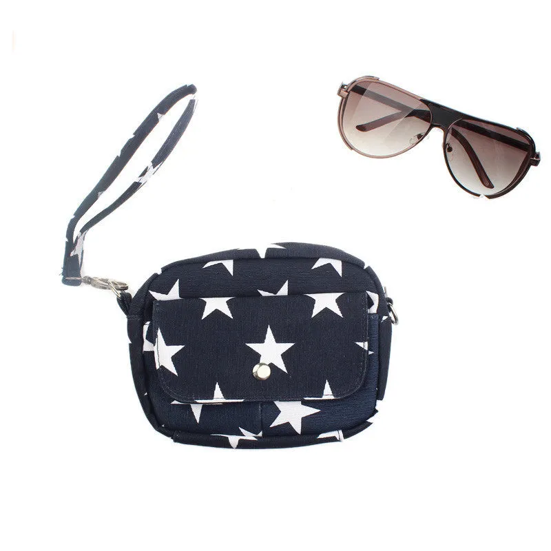 Goforward Women Bag Canvas Crossbody Shoulder bags Mini Small Messenger Bag Star Printed Hbag famousbags