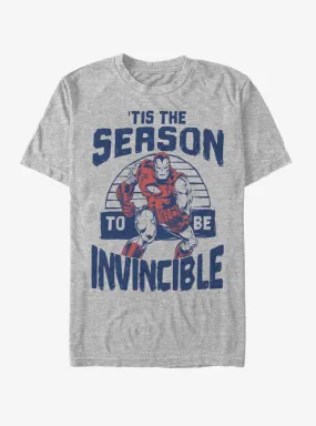 Hot Topic Marvel Iron Man Invincible Season Holiday T-Shirt