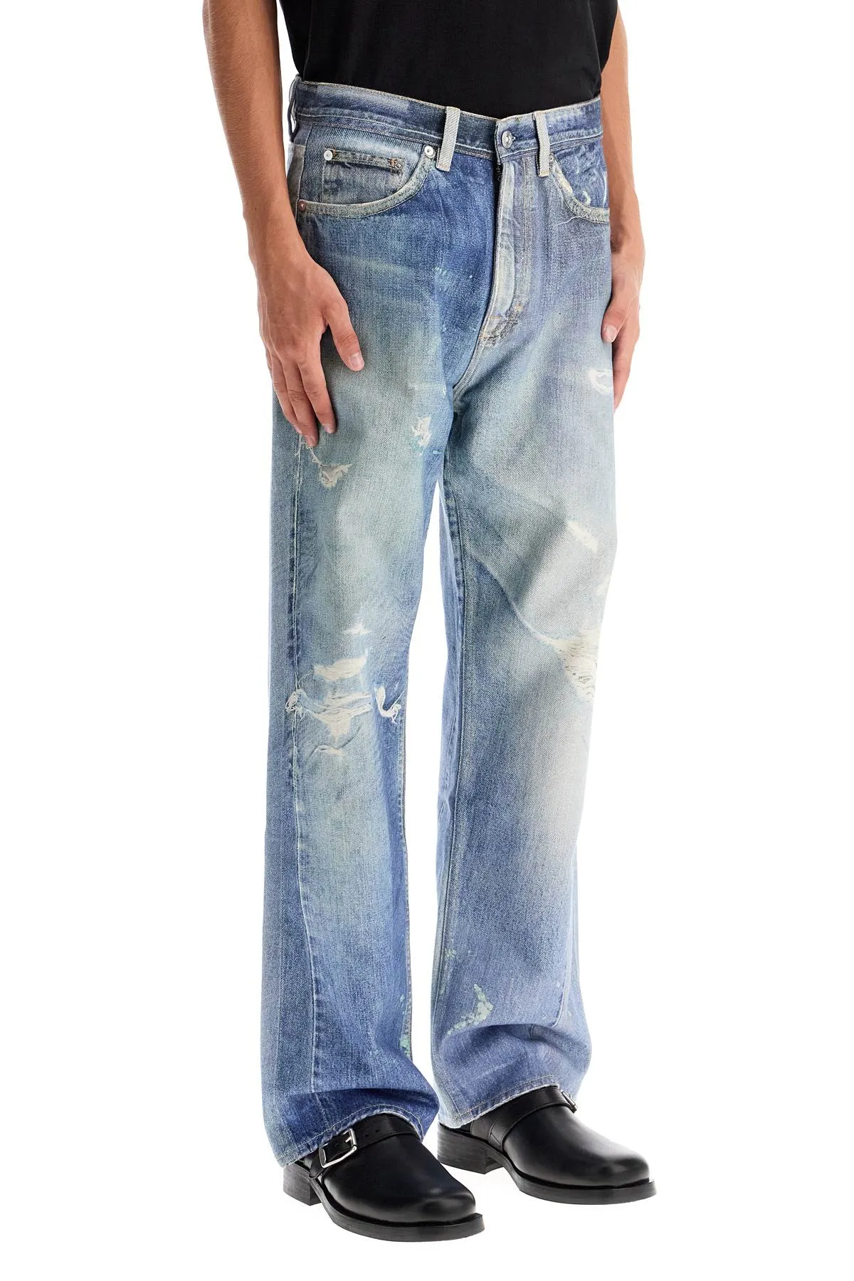 Jeans Third Cut Trompe L'il