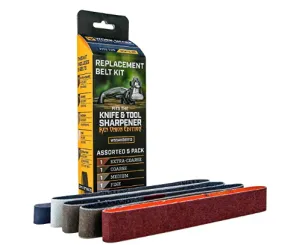Ken Onion Assorted Grit Replacement Belt Kit 5 Pack