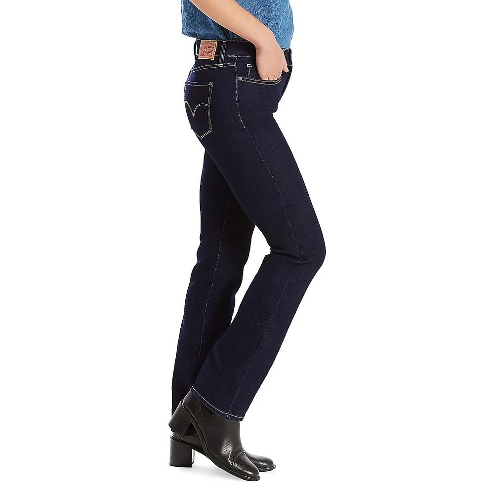 Levi's 314 Shaping Straight Jeans Navy