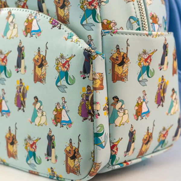 Loungefly x Disney Princesses with Fathers Mini Backpack