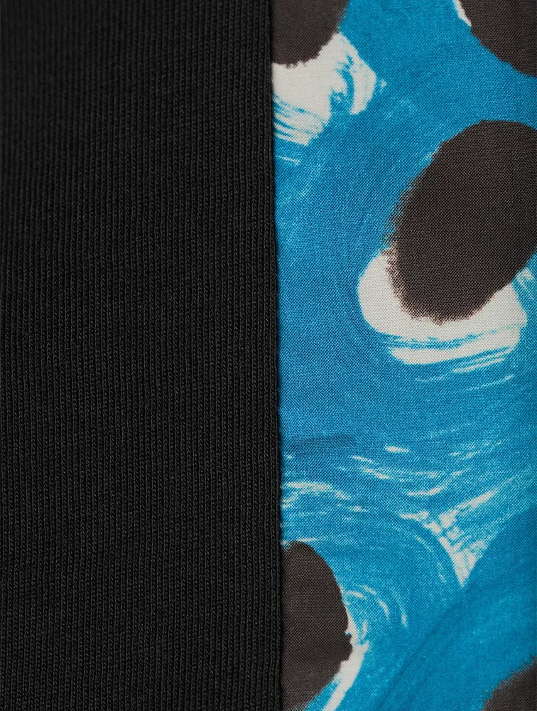 MARNI Cotton T-Shirt With Printed Back