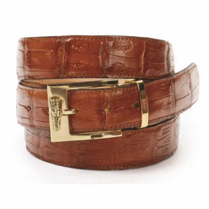 Mauri Baby Crocodile Belt Gold (Special Order)