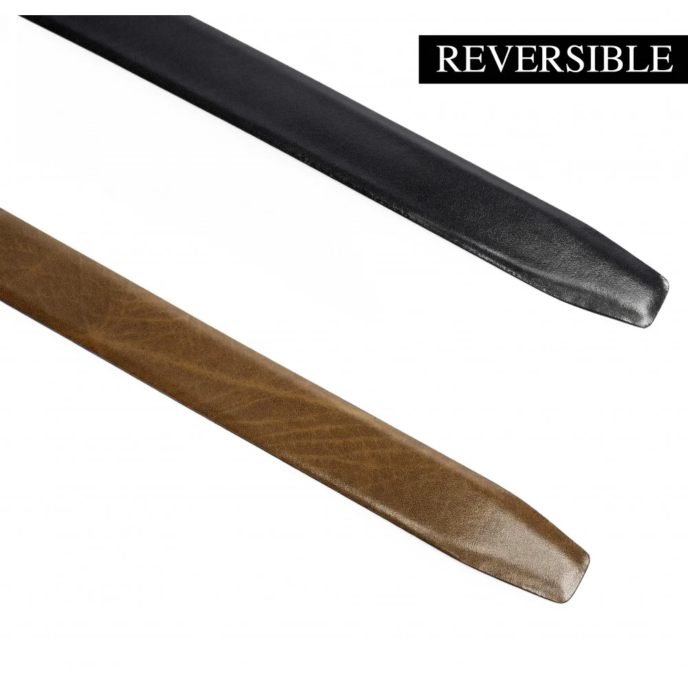 Men's Reversible Italian Leather Belt (LC1K005)