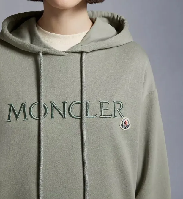 MONCLER  |Embroidered Logo Hoodie