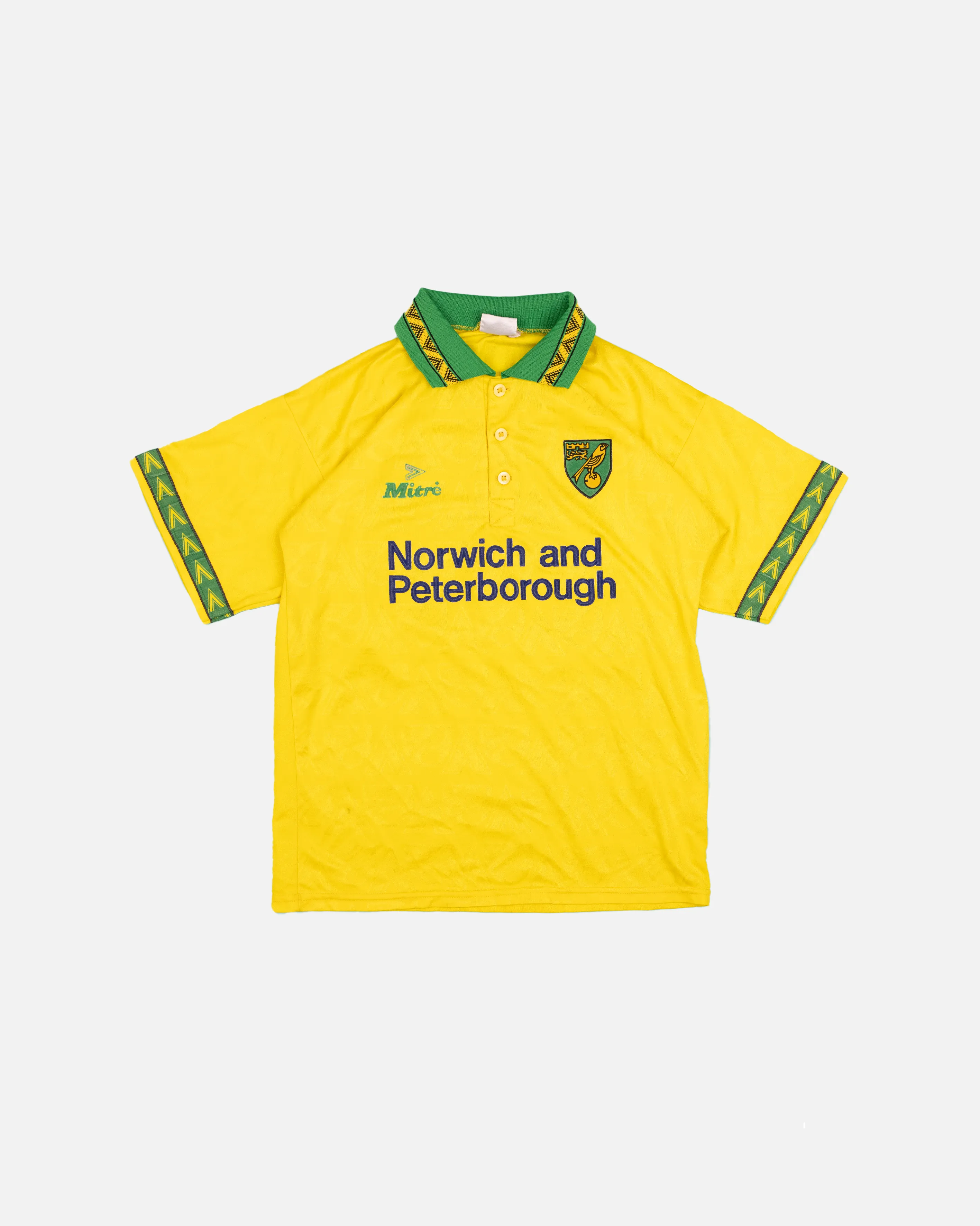 Norwich 1994/96 Home Shirt XS #28