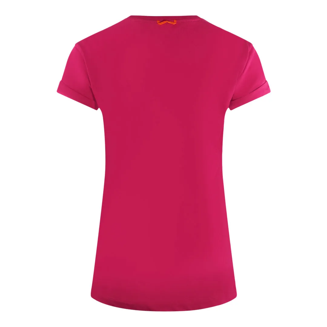 Parajumpers Space Tee Pink T Shirt