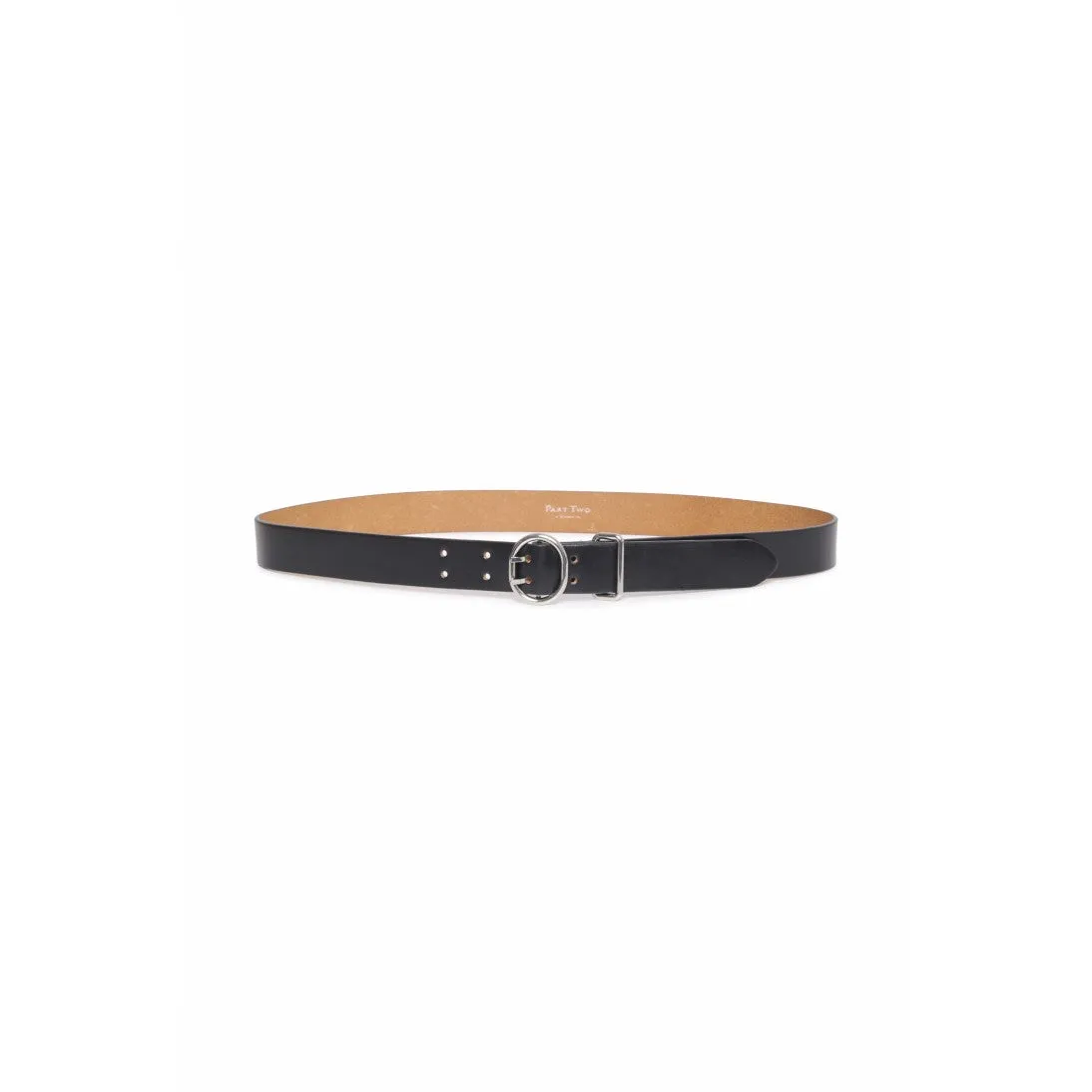 Part Two EmiraPW Leather Belt 8547 Black