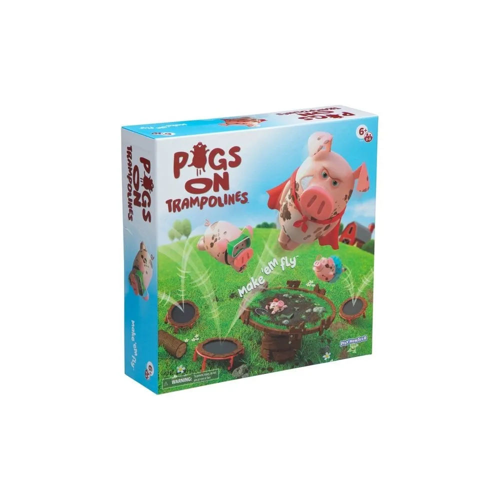 Pigs on Trampolines