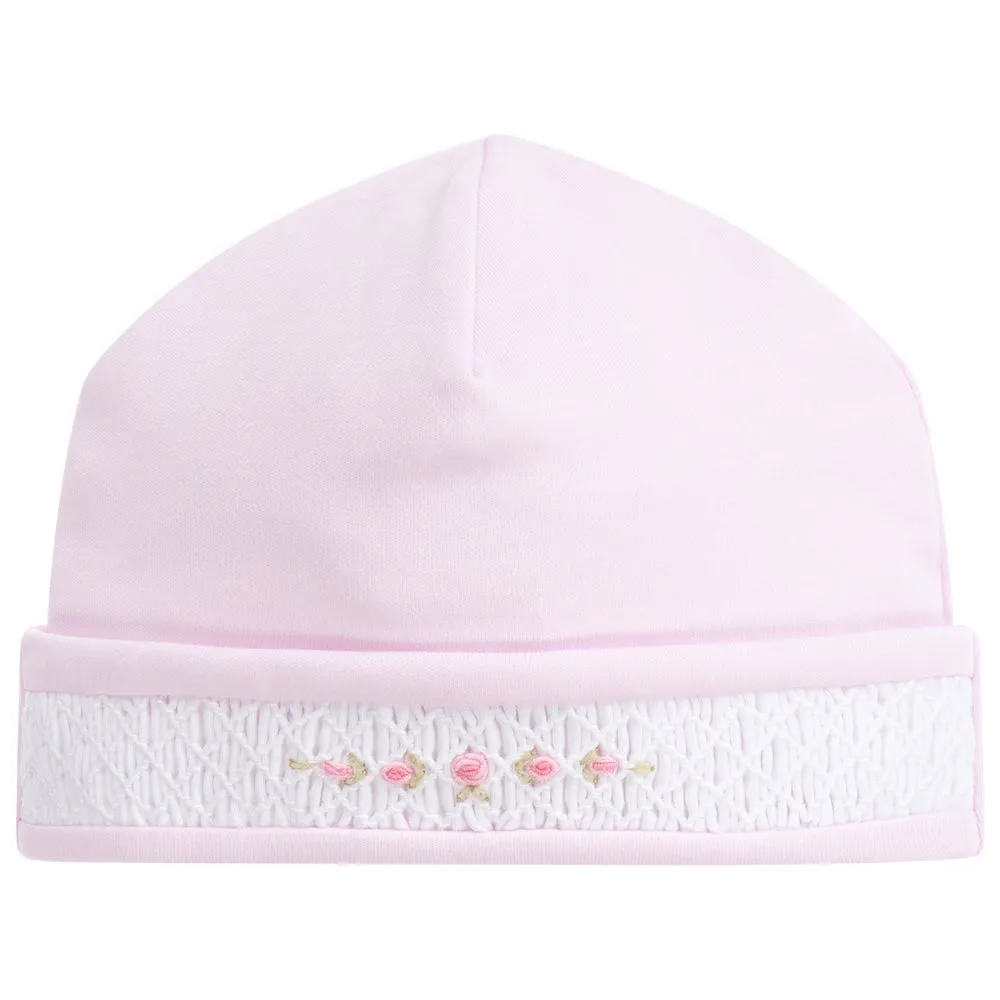 Pink Pima Cotton Rose Hat