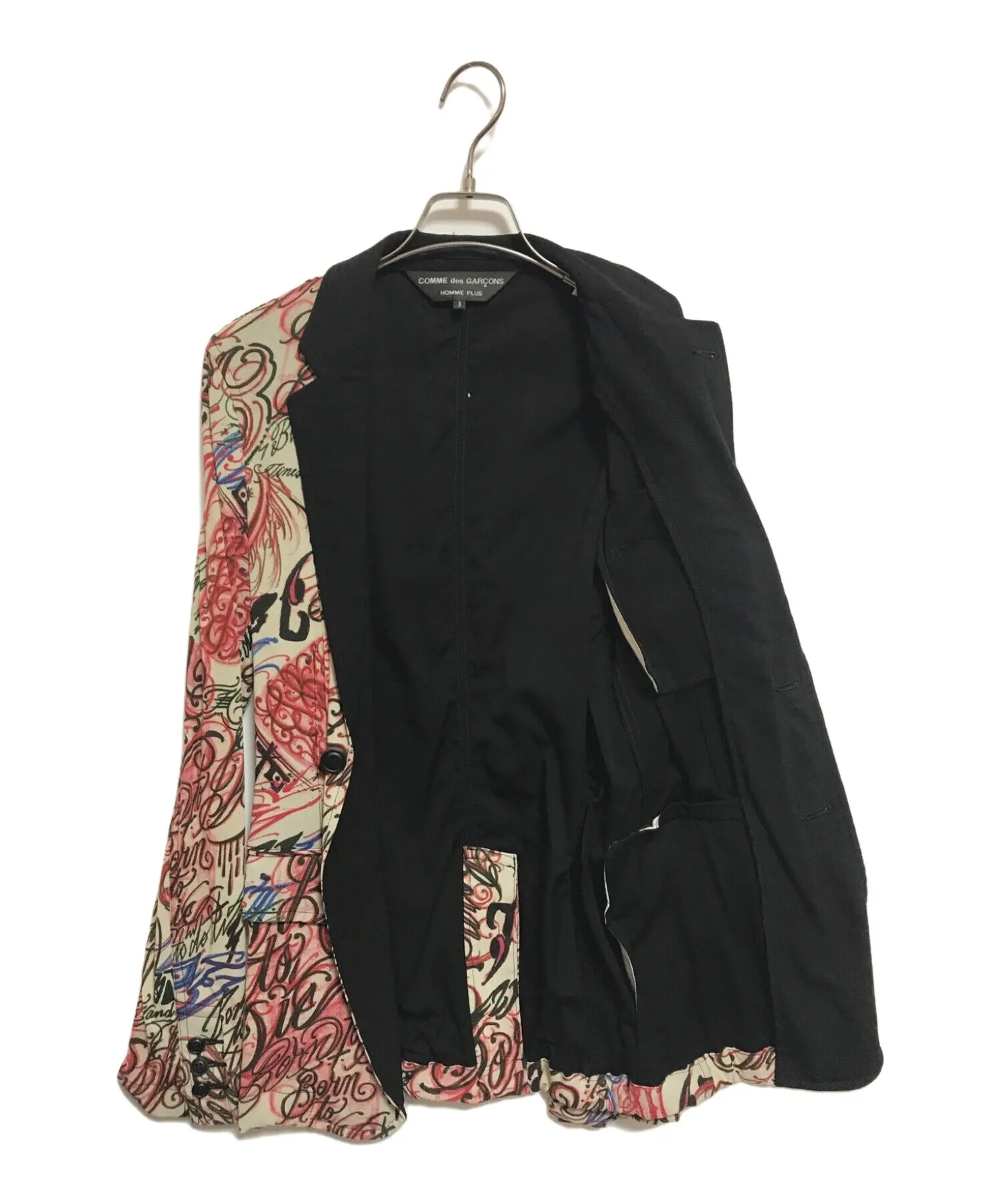 [Pre-owned] COMME des GARCONS HOMME PLUS Tattooed cashmere blend tailored jacket PP-J056