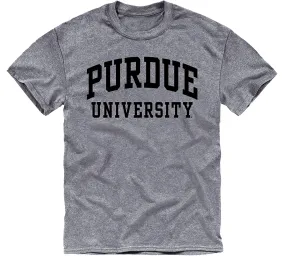 Purdue University Classic T-Shirt (Charcoal Grey)
