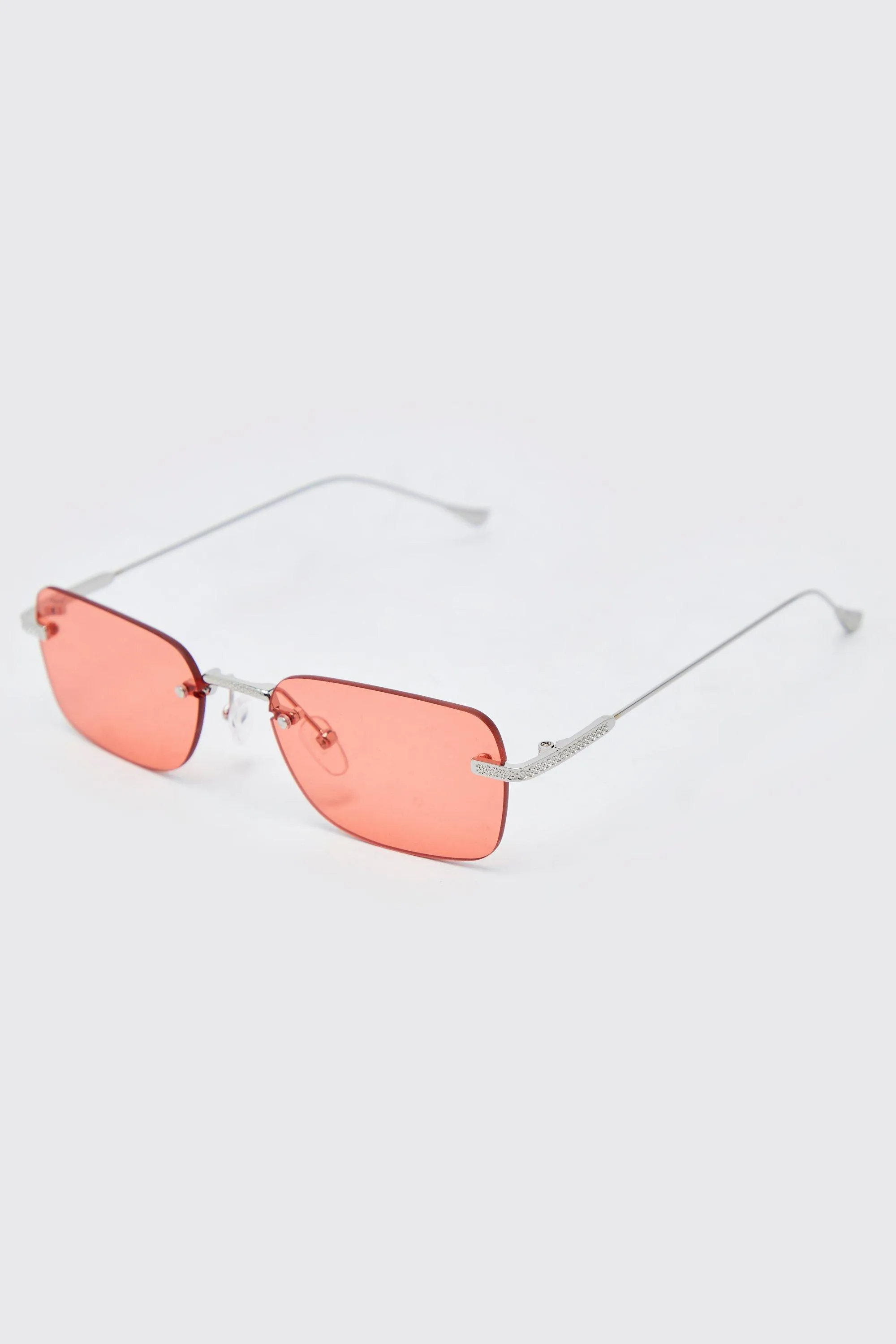 Rectangular Frameless Sunglasses