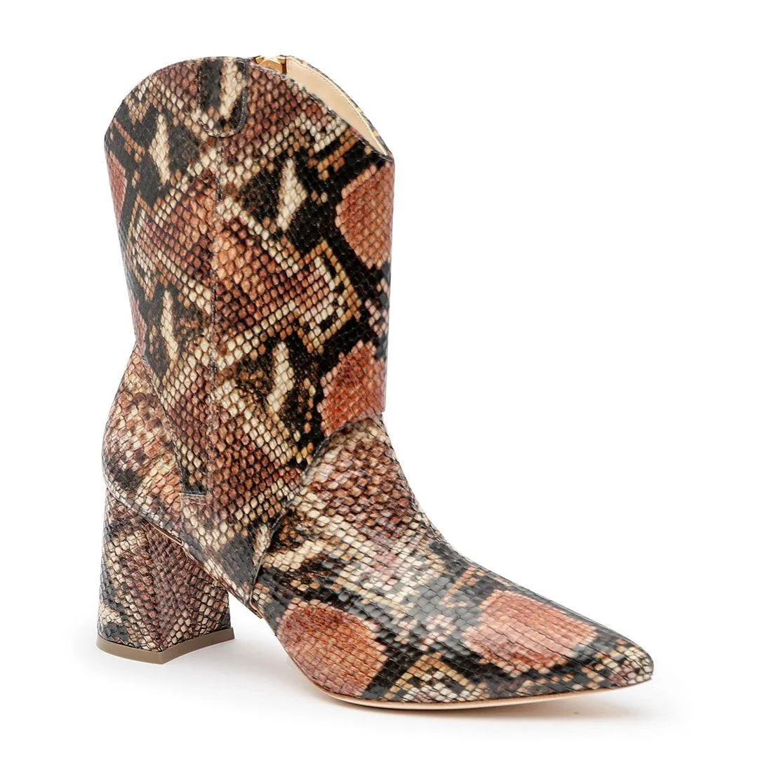 Rosy Boa Boot + Oakley Strap