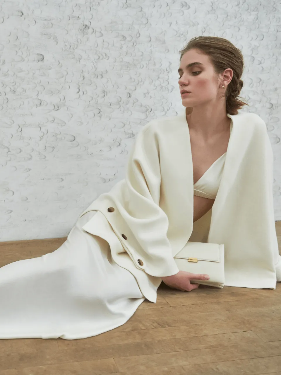 Samah Poncho coat