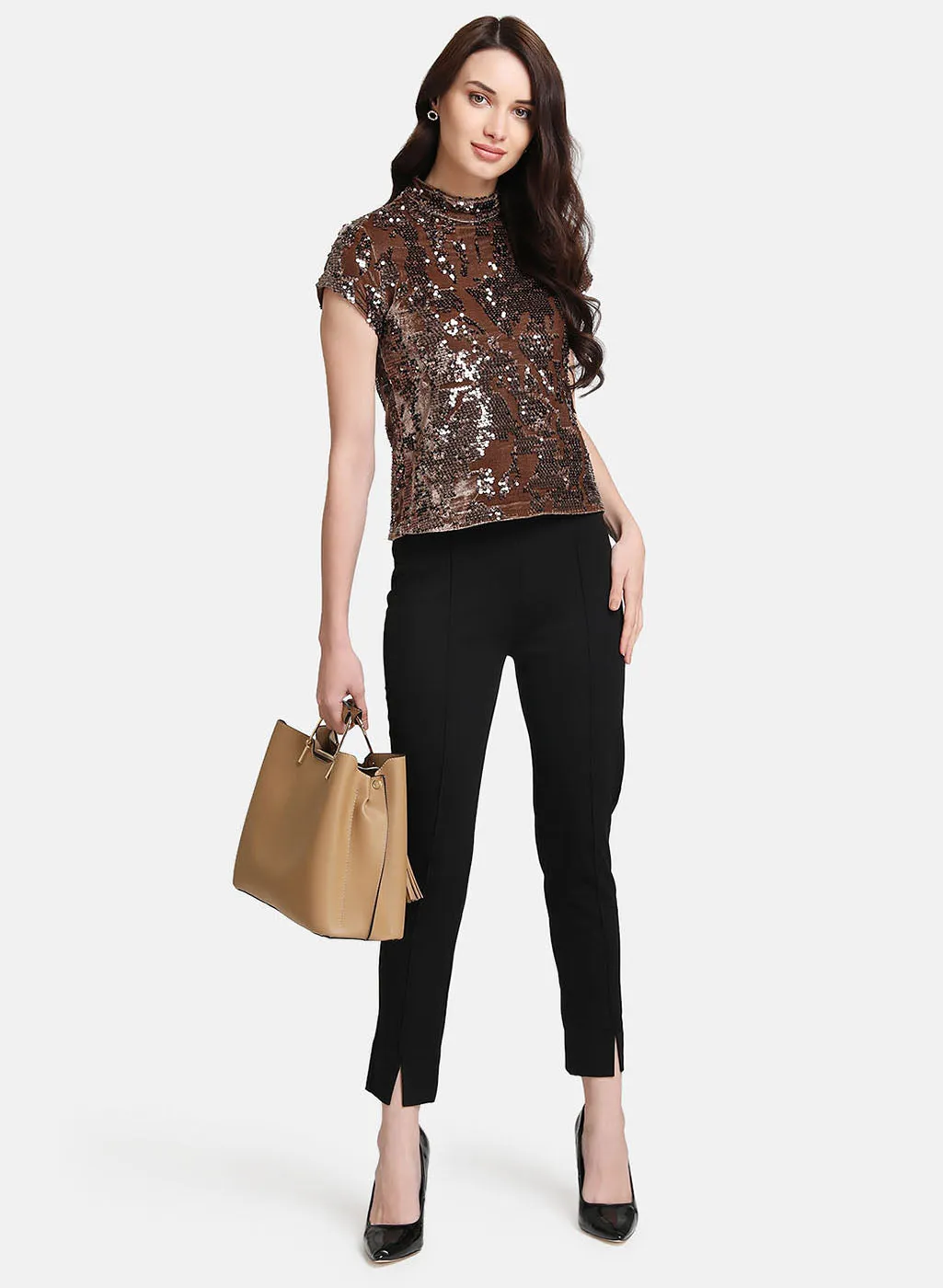 Sequence Round Neck Top
