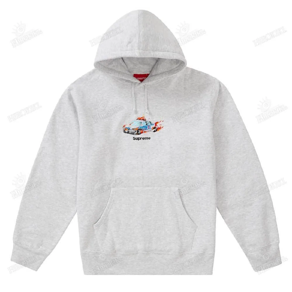 Supreme  |Unisex Street Style Collaboration Logo Skater Style Hoodies
