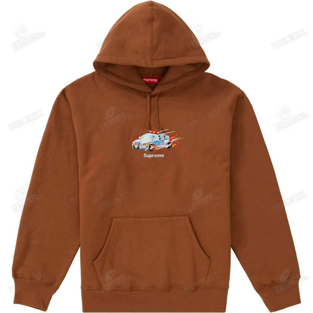 Supreme  |Unisex Street Style Collaboration Logo Skater Style Hoodies