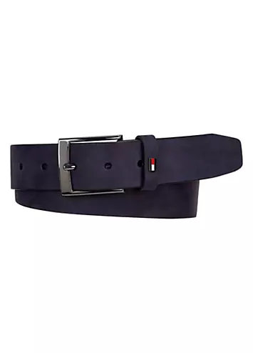 Tommy Hilfiger Logo Detail Leather Belt | Grattan