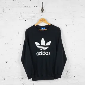 Vintage Adidas Sweatshirt - Black - M