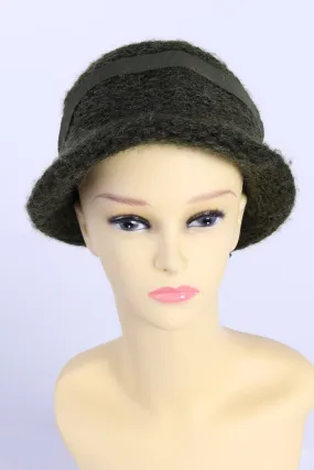 Vintage Knit Winter Hat With Stylish Belt - Pepper Tree London