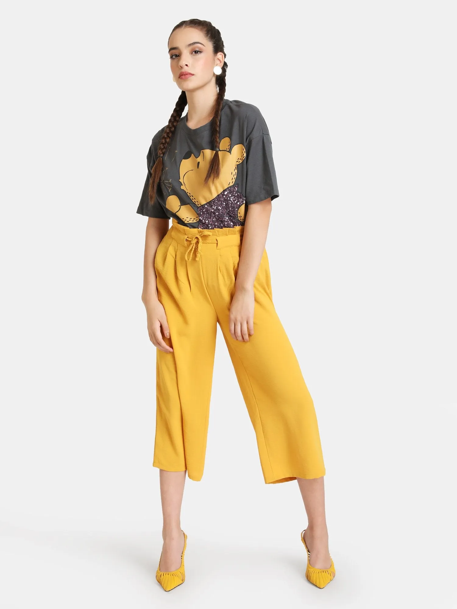 Winnie Printed Sequin Tee