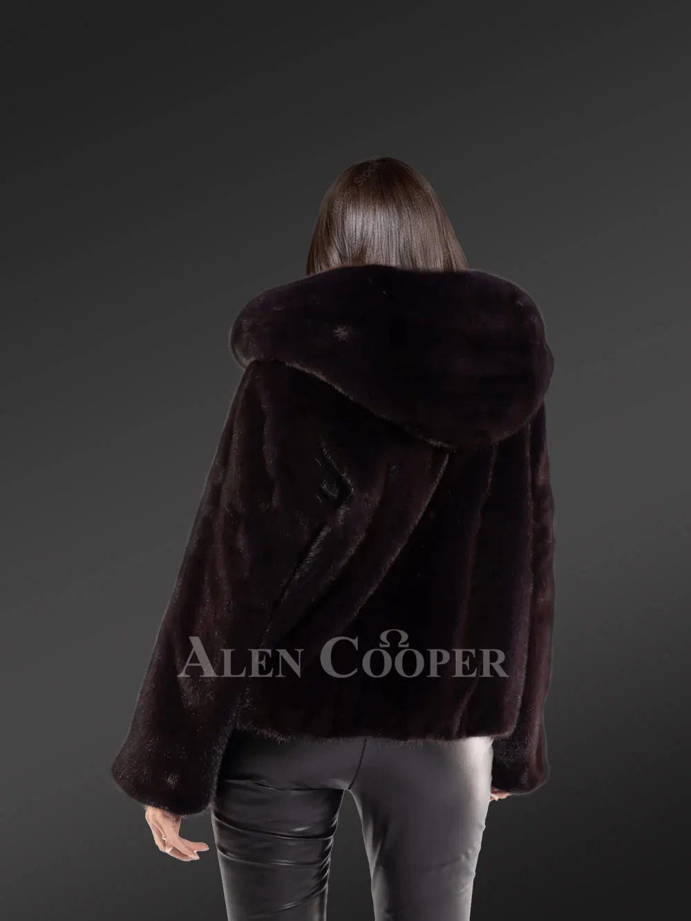 Womens Full Skin Mink Coat