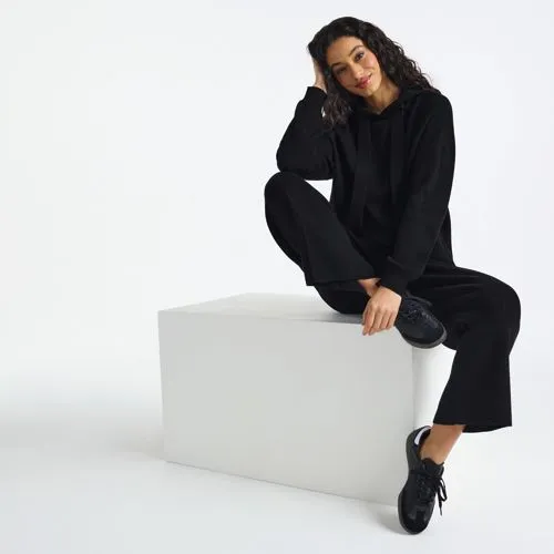 Women's Sweater Knit Hoodie